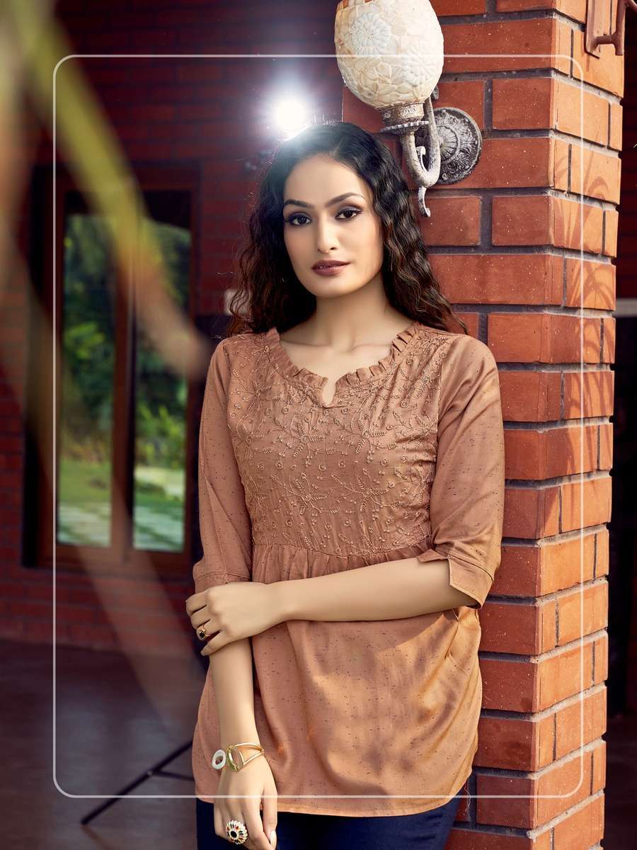 Artriddhs shrusti vol-4 series 4001-4010 rayon dot kurti