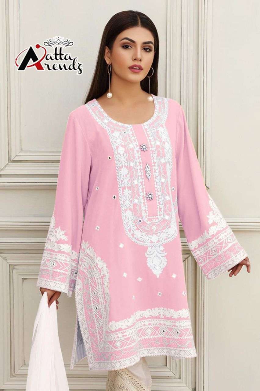 atta trendz d no 2703 Pure Georgette pakistani suit 
