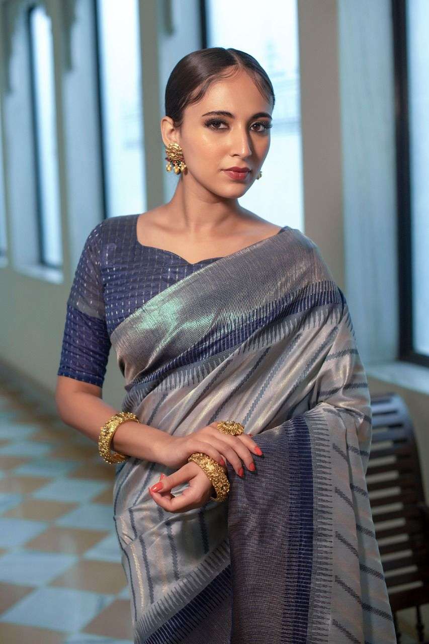 BT-10 DESIGNER SEMI TUSSAR SILK SAREE 