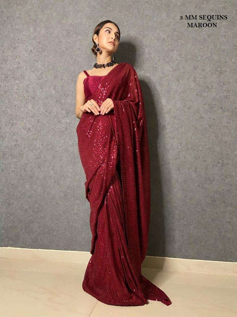 d f saree launch df sequence fancy georgette sarees collection in surat
