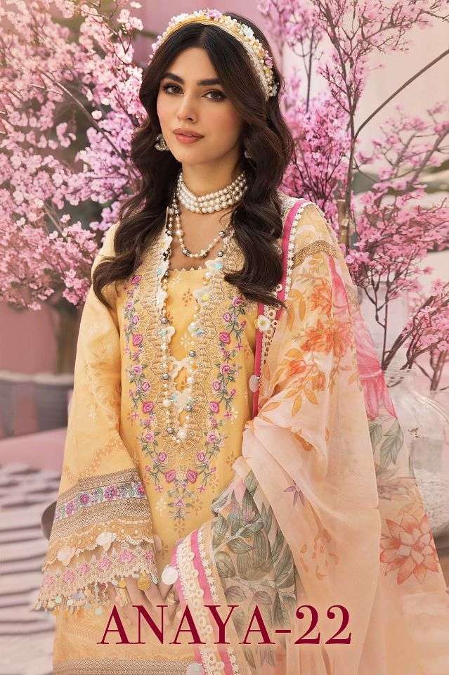 deepsy anaya 22 series 1461-1467 pure cotton suit 
