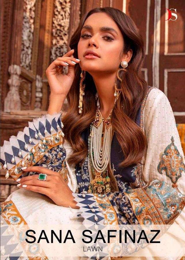 deepsy suit sana safinaz lawn 22 series 991-994 pure cotton suit