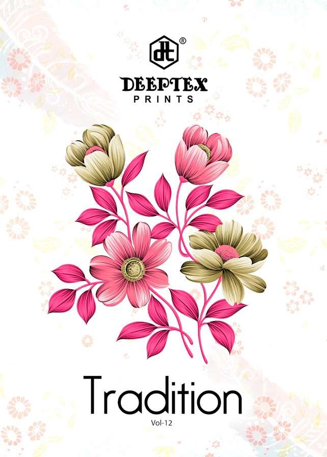 Deeptex Tradition Vol-12 series 1201-1210 pure cotton suit 