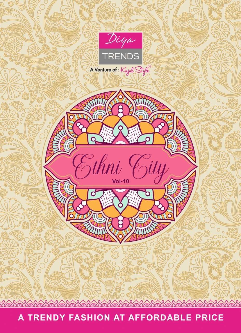 diya trendz ethnicity vol 10 series 10001-10012 rayon kurti 