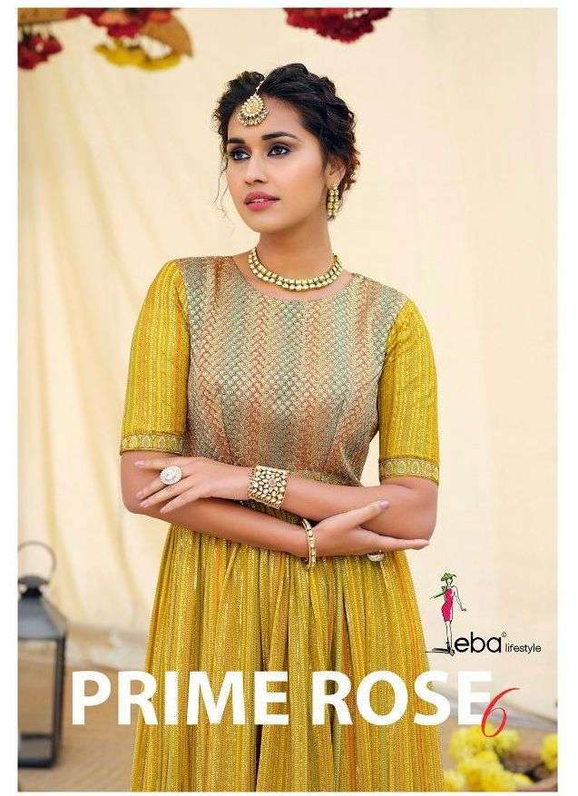 eba prime rose vol 6 series 1421-1424 georgette suit