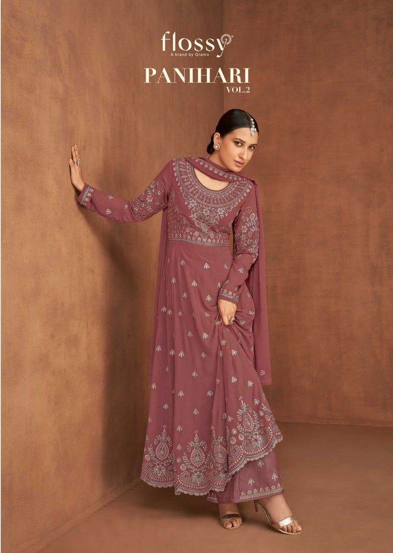 flossy panihari vol 2 series 09-12 heavy real georgette suit