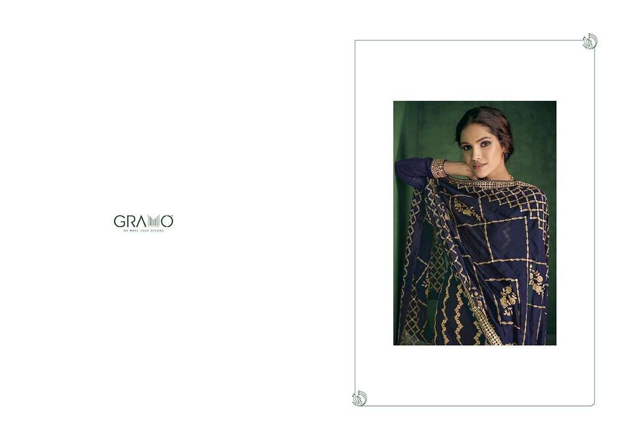 GRAMO SUKUN VOL 2 DESIGNER HEAVY AIRTEX CHINON SUIT 