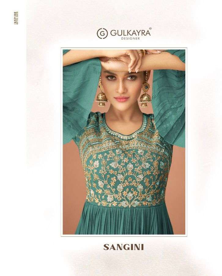 GULKAYRA SANGINI DESIGNER PURE GEORGETTE SUIT 