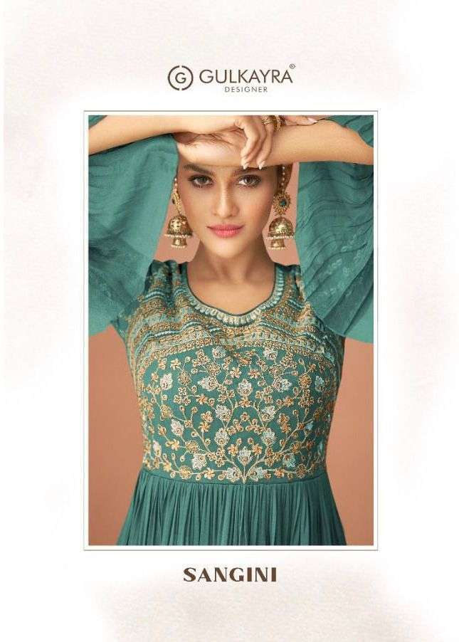gulkayra sangini series 7110-7113 pure georgette suit 