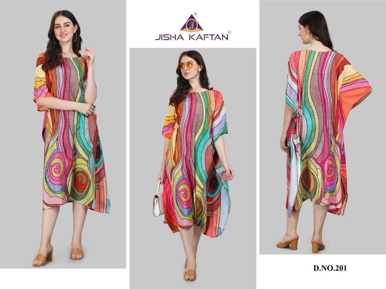 jisha kaftan series 201-208 Rayon Kaftans