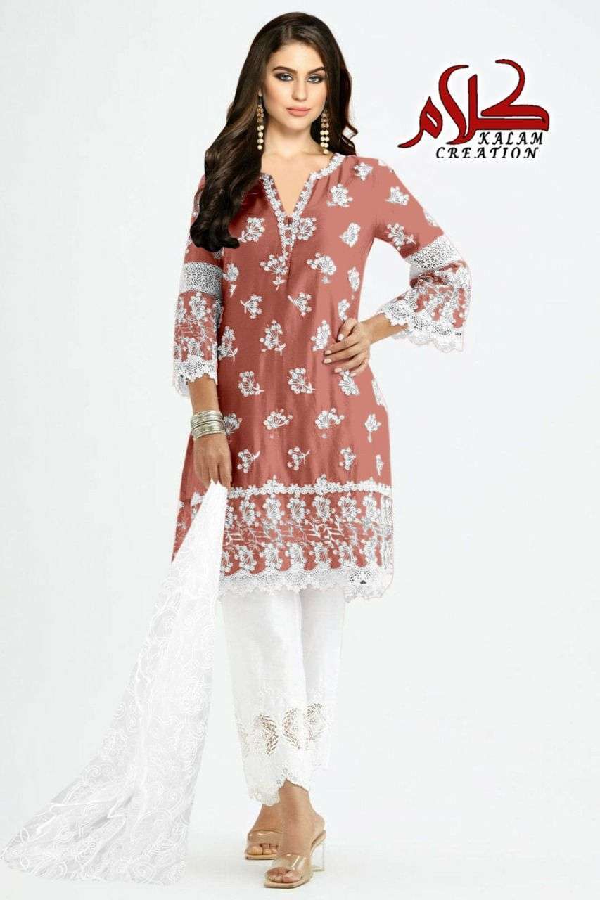 Kalam creation 1103 jam cotton pakistani suits