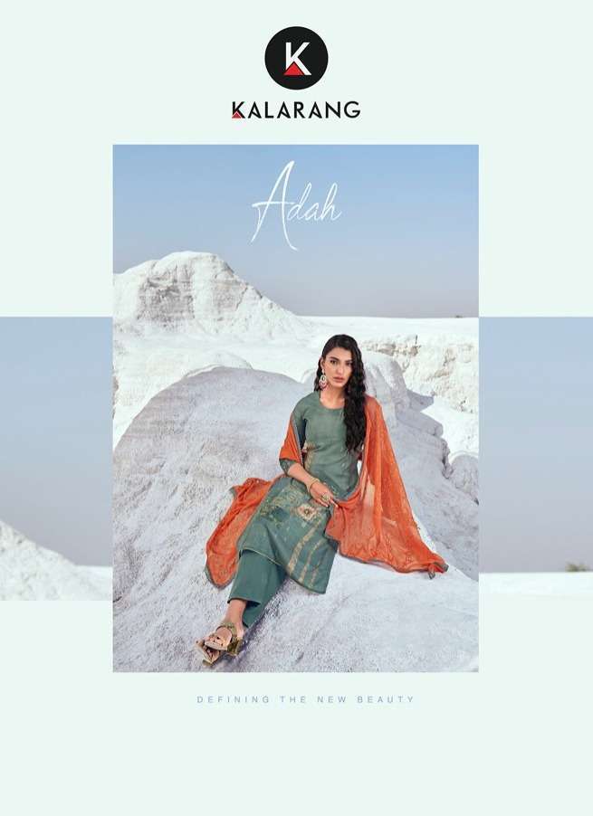 kalarang adah series 3741-3744 pure muslin suit 