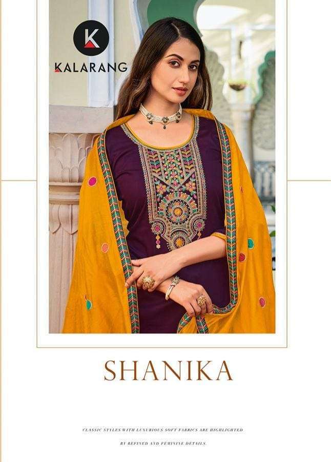 kalarang shanika series 3341-3344 heavy parampara silk suit 
