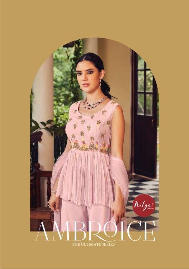 lt nitya ambroice series 1001-1004 pure viscose readymade suit 