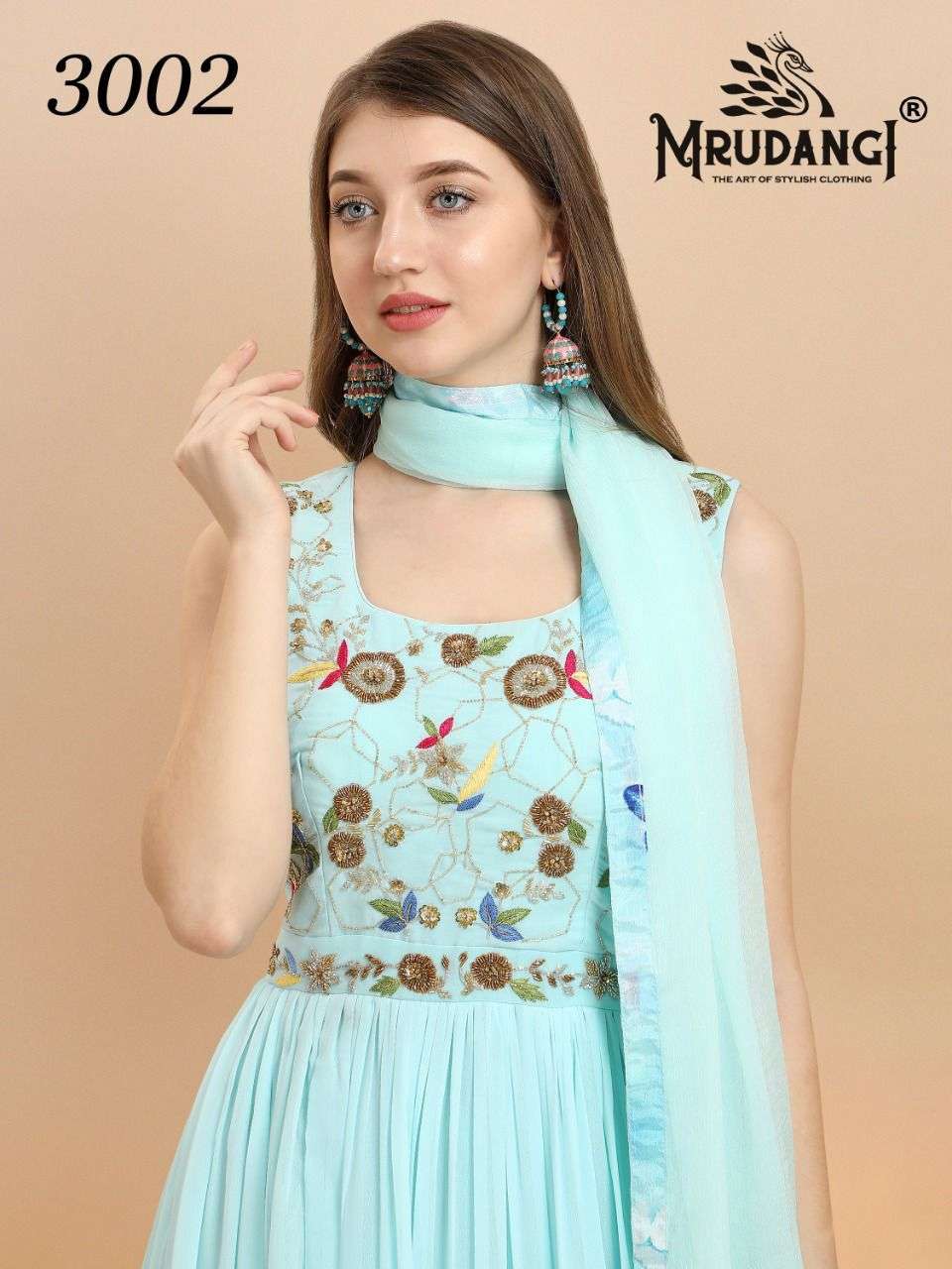 MRUDANGI FAIRY TALES DESIGNER PURE GEORGETTE SUIT 
