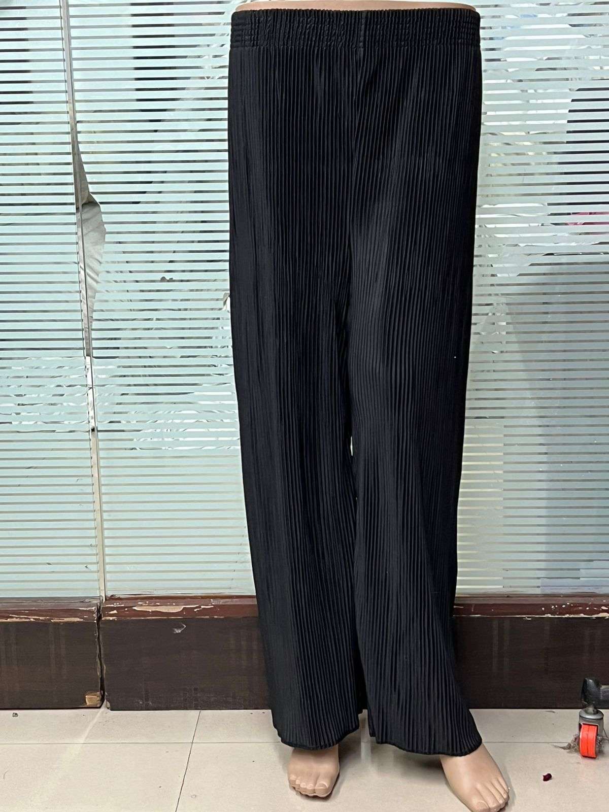 PLATTING PLAZZO DESIGNER LYCRA PANT 