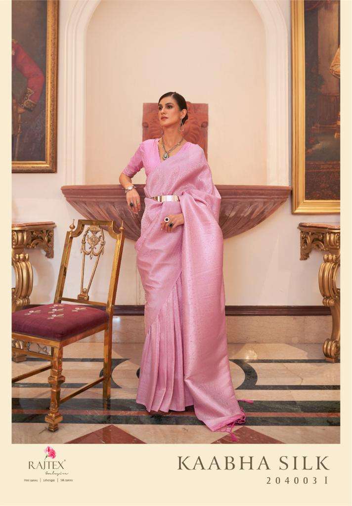 RAJTEX KAABHA SILK DESIGNER HANDLOOM WEAVING SILK SAREES 