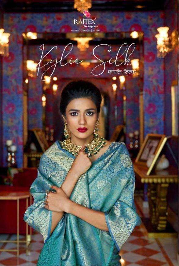 RAJTEX KYLIE SILK DESIGNER SOFT SILK NYLON SAREE