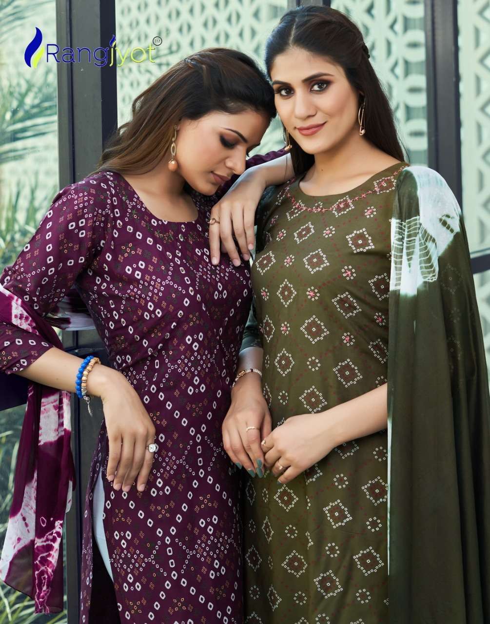 rangjyot saheli vol 2 series 2001-2012 14 kg rayon readymade suit 