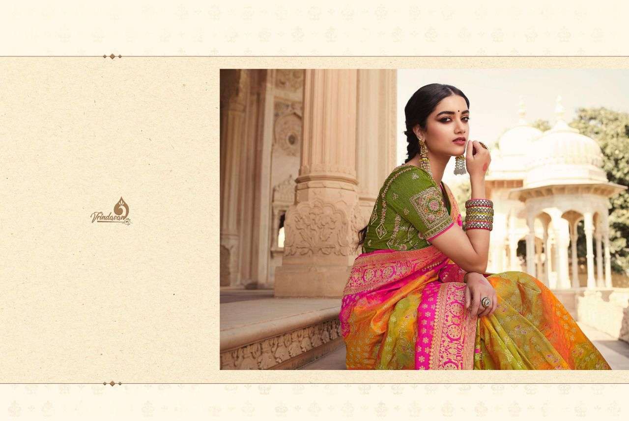 ROYAL VRINDAVAN VOL-23 DESIGNER SILK SAREES 