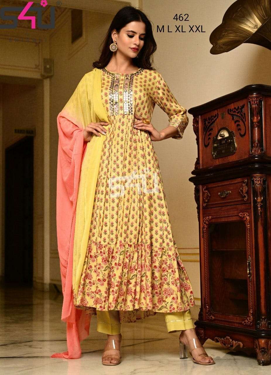 s4u 462 design readymade dress of combo set
