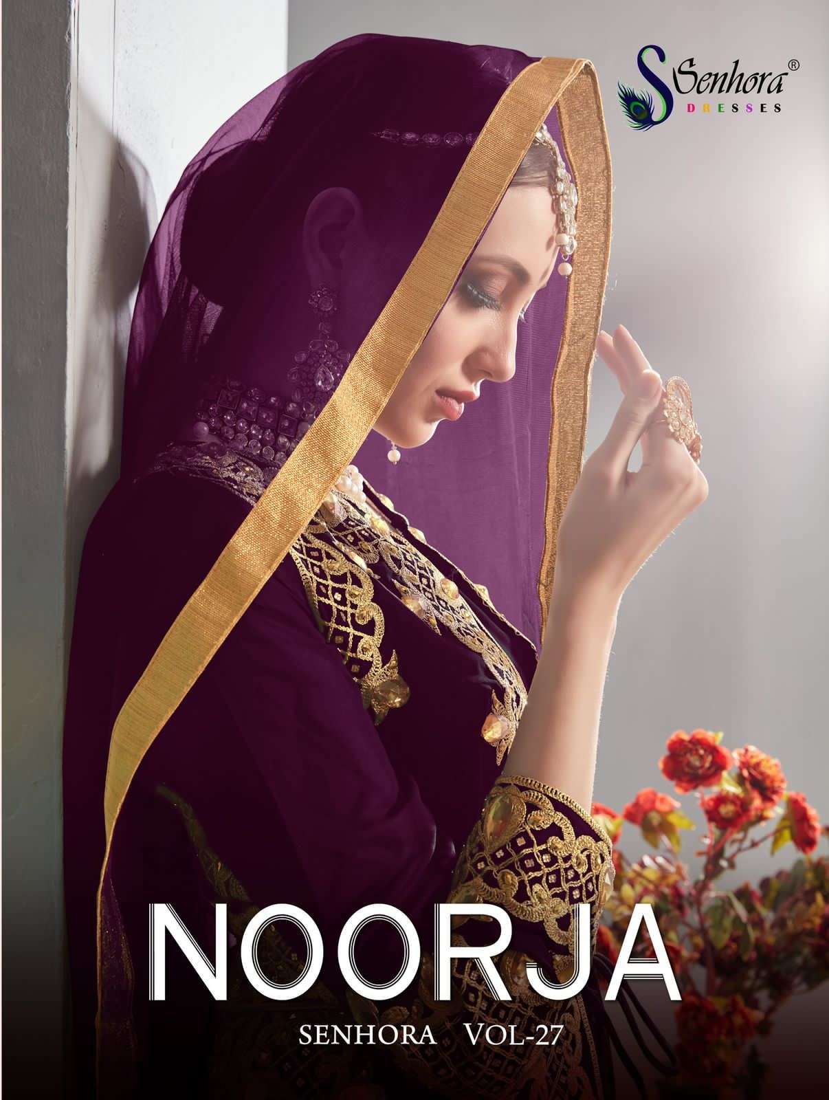 SENHORA DRESSES NOORJA VOL-27 DESIGNER FAUX GEORGETTE SUIT 