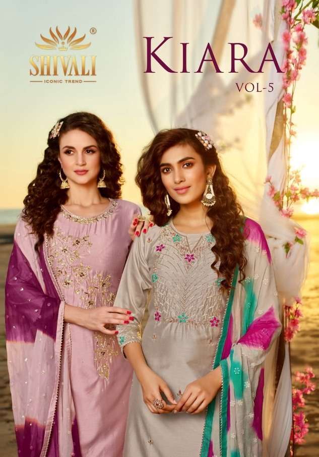 shivali kiara vol 5 series 1001-1005 fancy readymade suit 