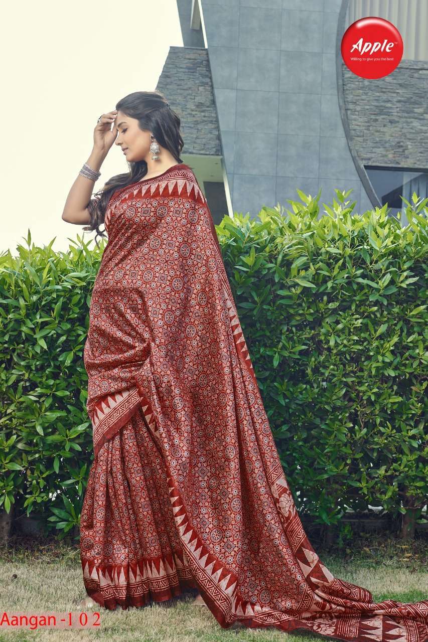 apple aangan vol 1 series 101-108 zoya silk saree