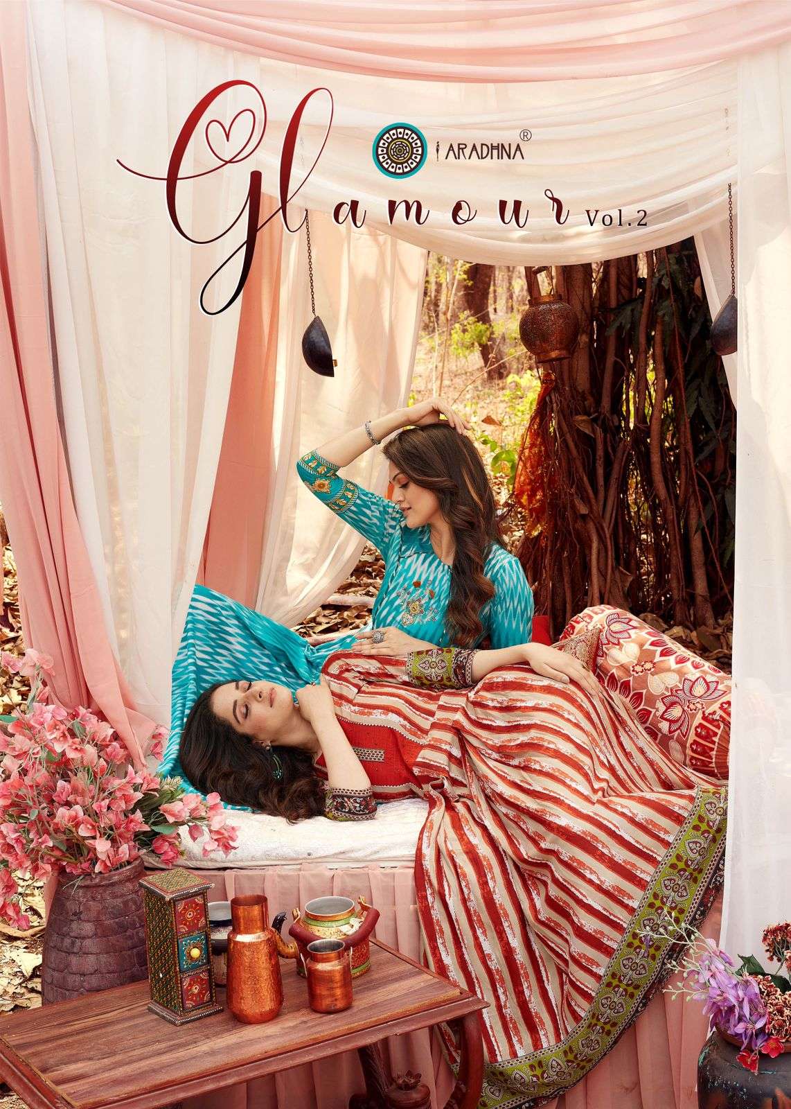aradhna glamour vol 2 series 2001-2008 rayon 14 kg kurti 