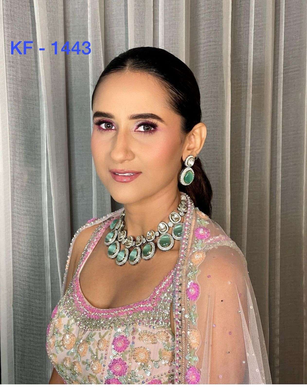 BT-13 KF-1443 DESIGNER HEAVY GEORGETTE LEHENGA 
