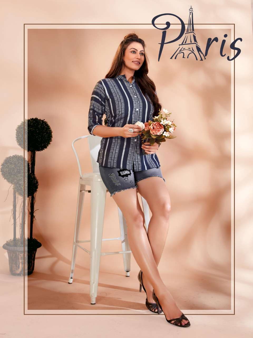 fashion galleria paris vol 1 series 2038-2041 pure cotton kurti 