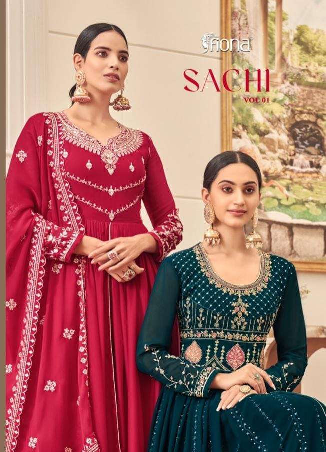 fiona sachi vol 1 series 51011-51013 georgette suit  