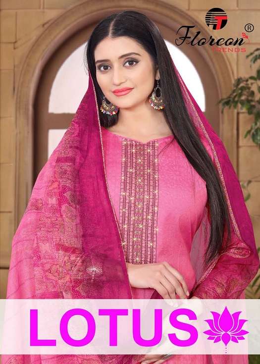Floreon Lotus series 7001-7012 indonesia cotton suit 