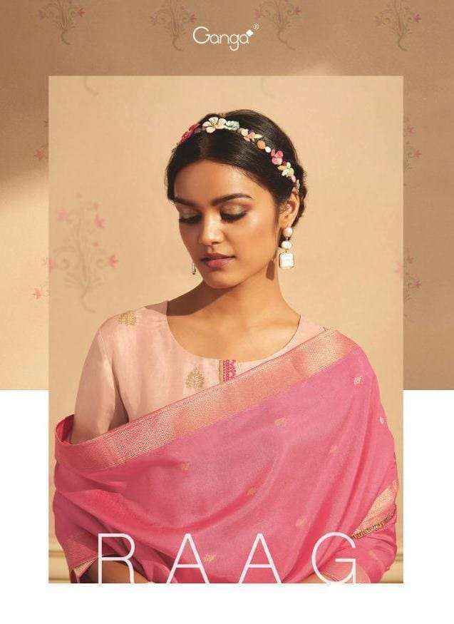 ganga new raag series 232-237 premium habutai silk suit