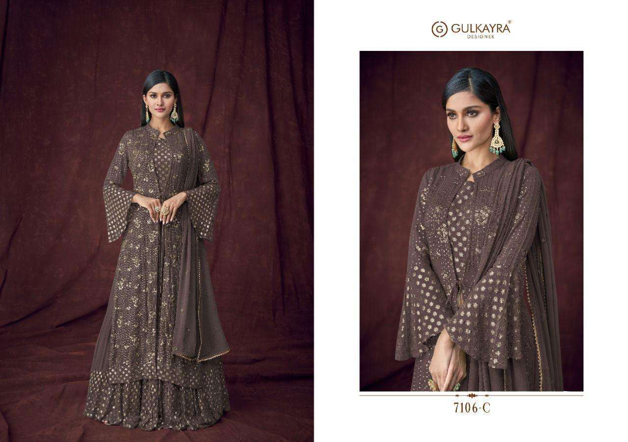 GULKAYRA ATTRACTION nx DESIGNER REAL GEORGETTE SUIT 