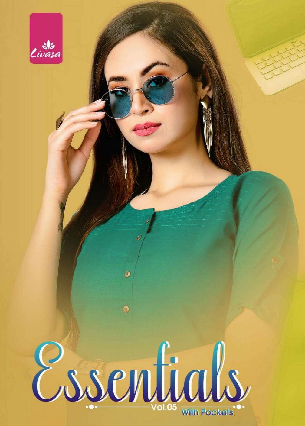 hirwa essentials vol 5 series 501-509 cotton kurti 