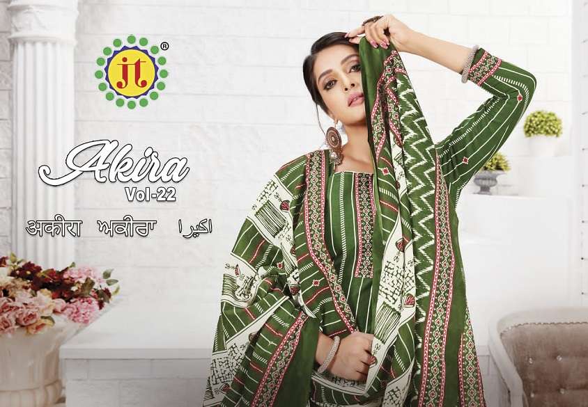 JT Akira Vol-22 series 22001-22015 Pure Cotton suit