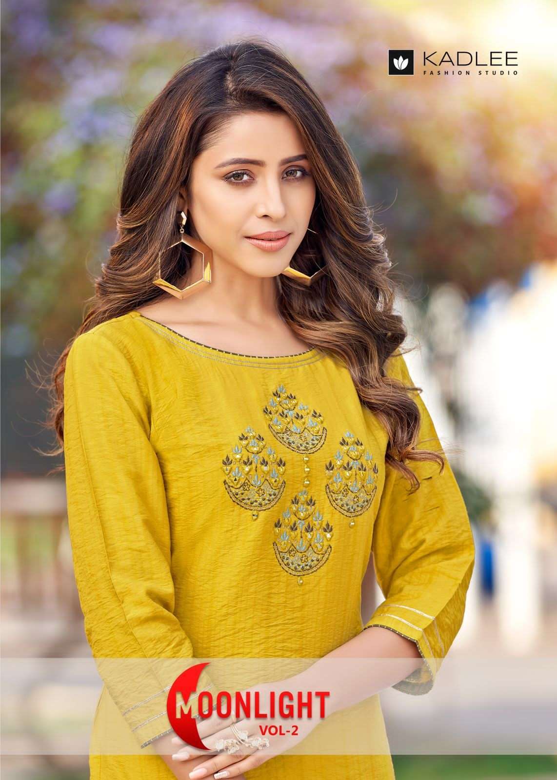kadlee moonlight vol 2 series 6007-6012 Nylon Viscose kurti