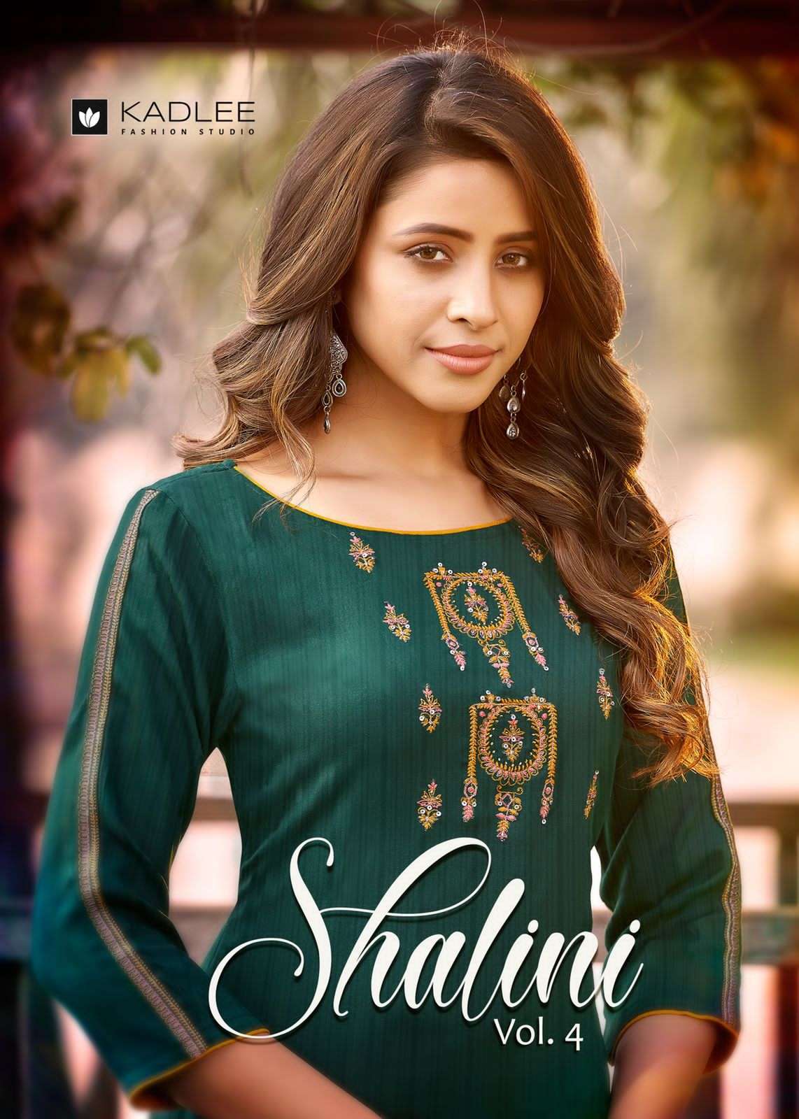 kadlee shalinee vol 4 series 2037-2041 nylon viscose kurti with pent 