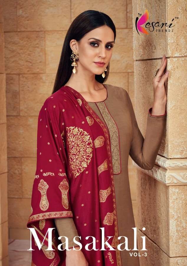 kesari trendz masakali vol 3 series 513-518 pure viscose muslin suit 