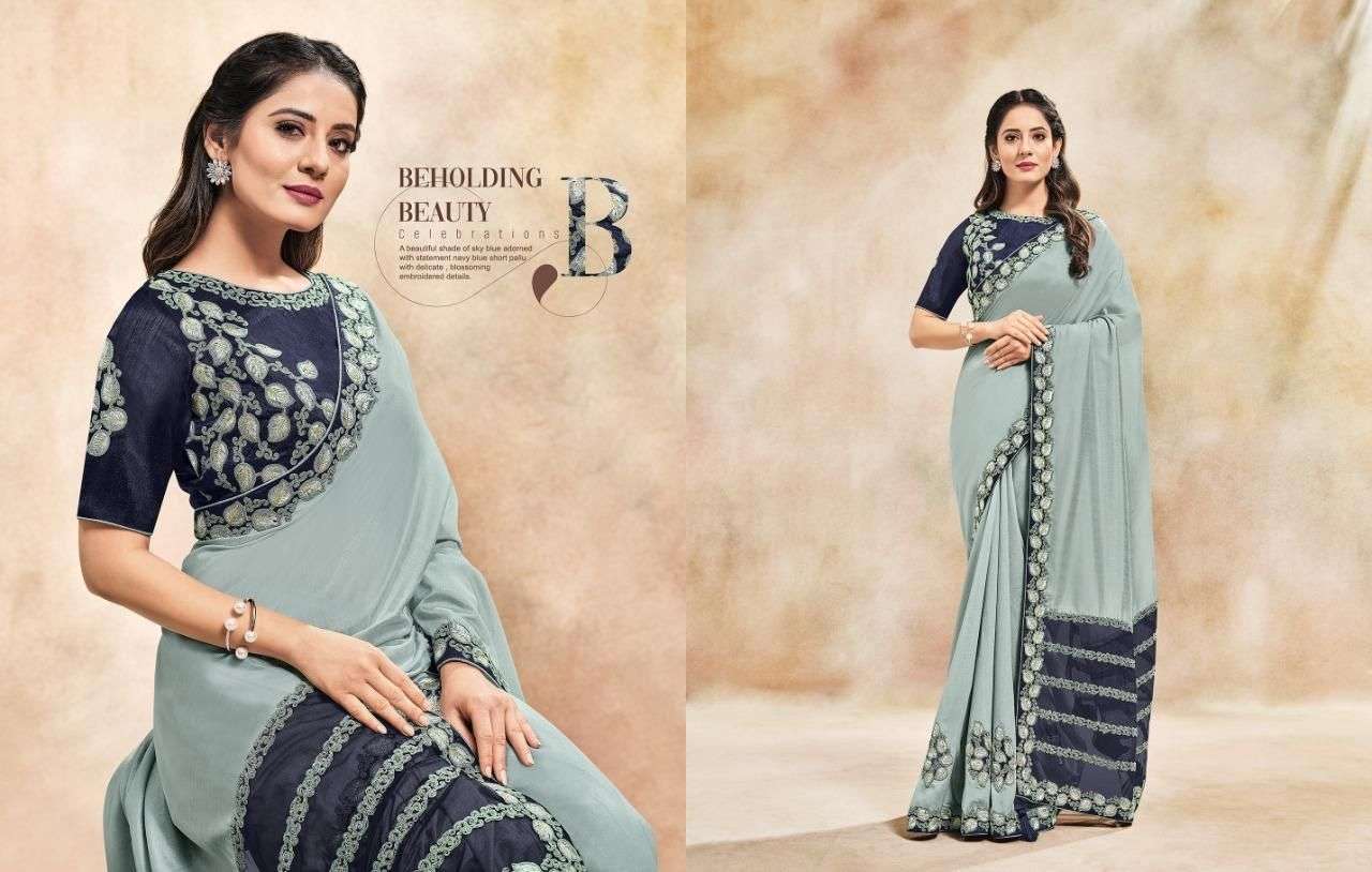 MAHOTSAV AMORIS 4200 SERIES DESIGNER GEORGETTE SILK SAREE