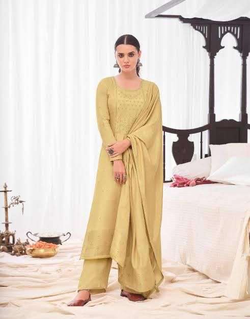 MORBAGH AARADHAYA DESIGNER PURE UTSAV SILK SUIT 