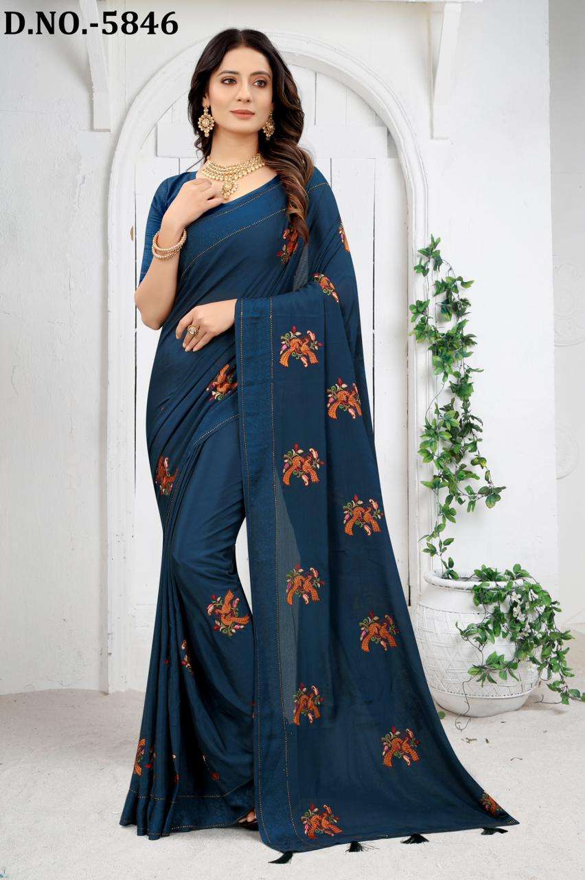 NARI AURELIA DESIGNER ORGANZA NET SAREE 