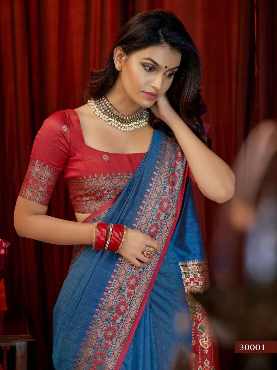 RAJYOG AALIYA SILK DESIGNER GALA TUSSAR SILK SAREE 