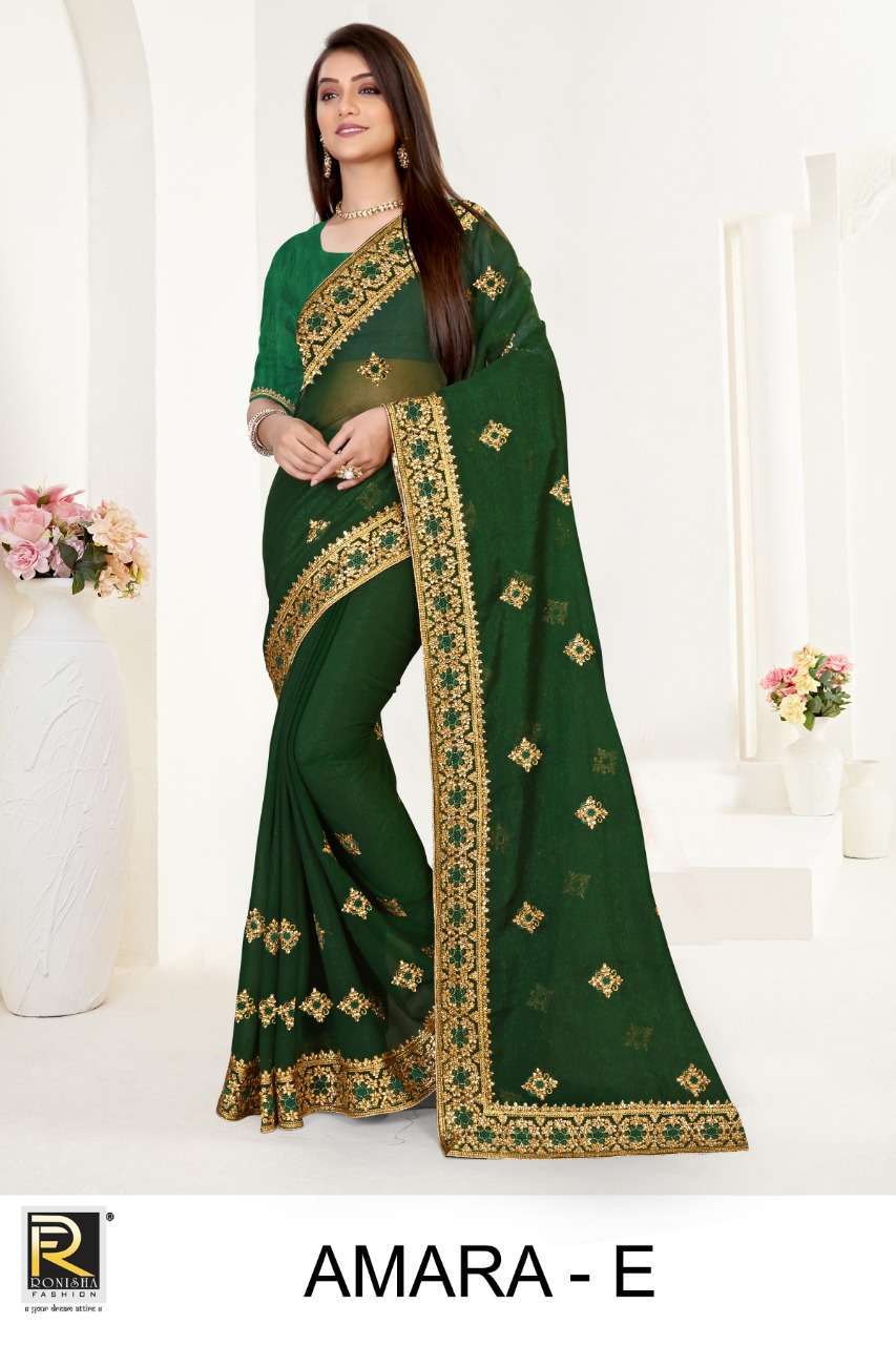 ranjna saree amara simmer embroidery saree