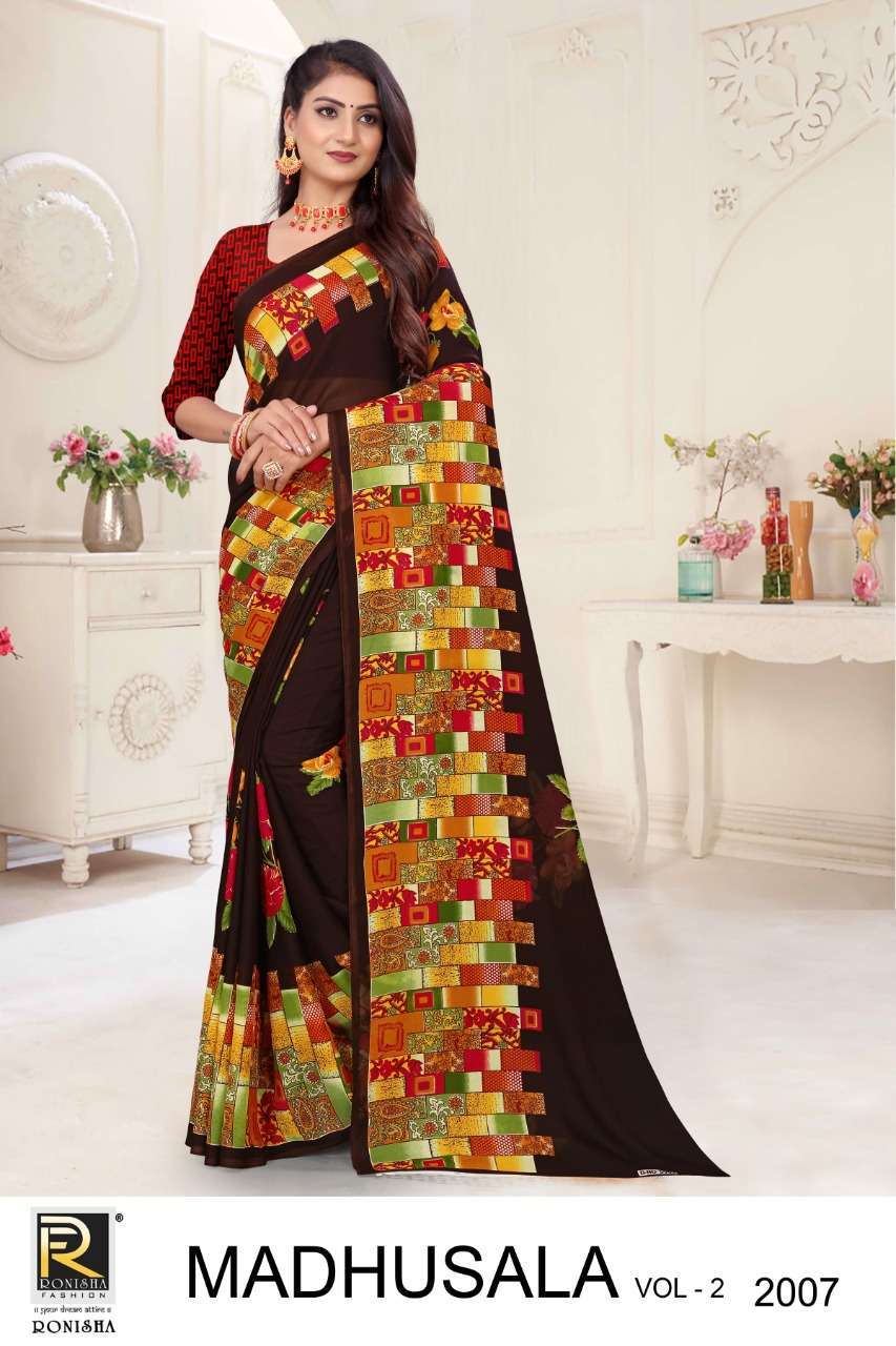 Ranjna sarees Madhusala vol-2 series 2001-2008 renial saree