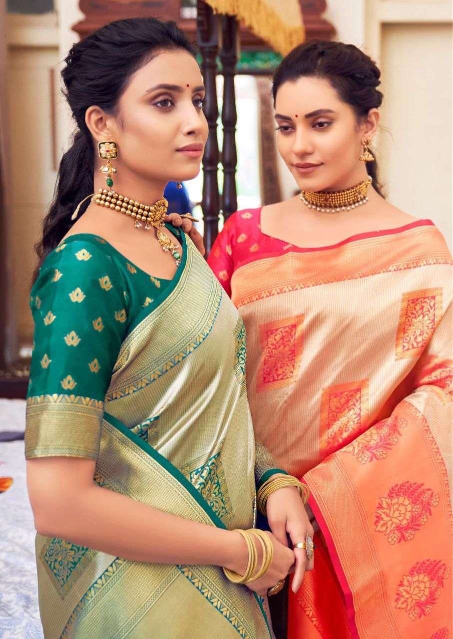REVANTA MEERA DESIGNER PURE SILK SAREE 