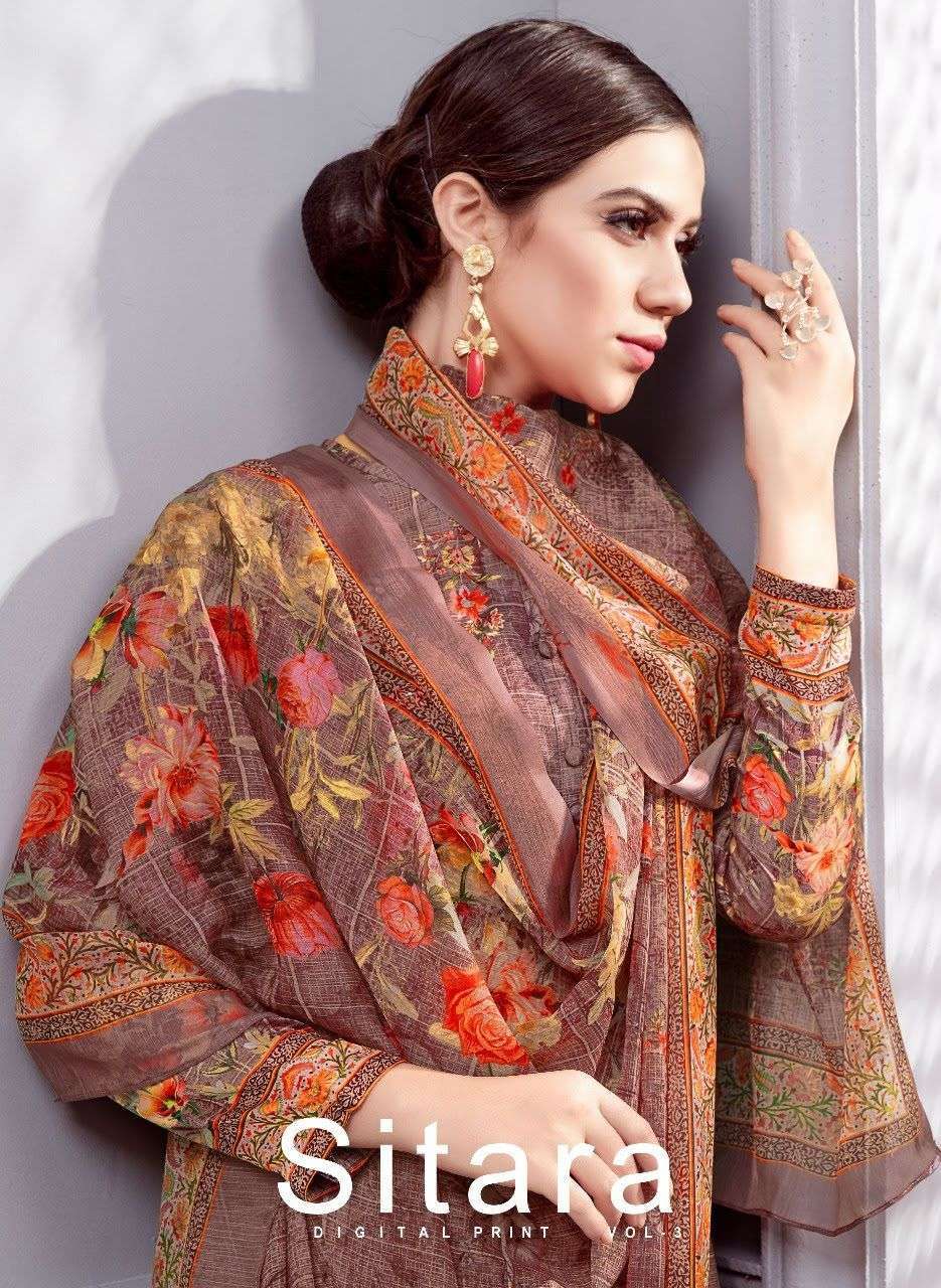sahiba sitara digital print vol 3 modal satin digital print suit 