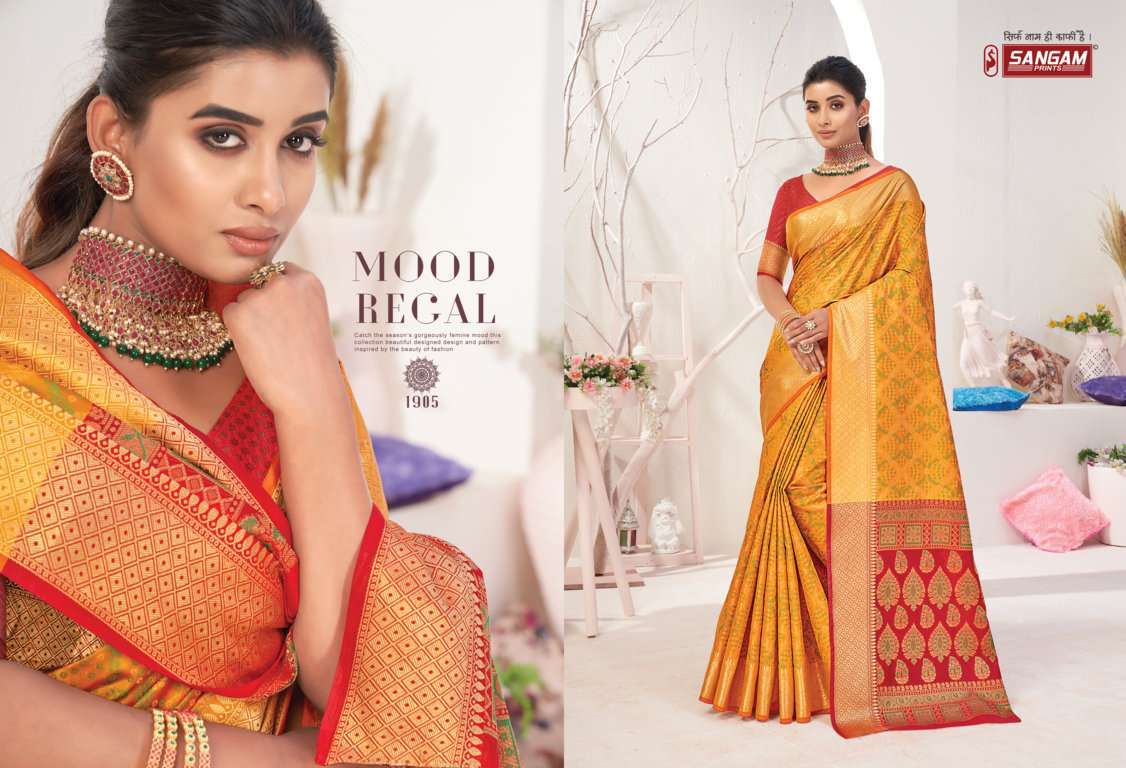 sangam prints ikkat patola series 1903-1910 Patola Silk saree