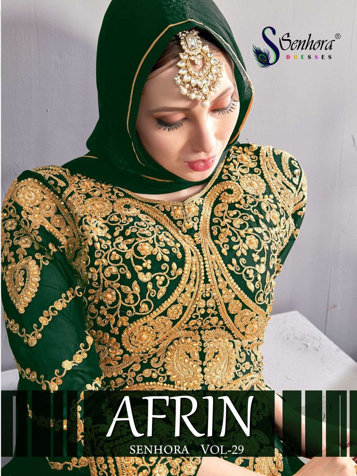 SENHORA AFRIN VOL-29 DESIGNER REAL GEORGETTE SUIT